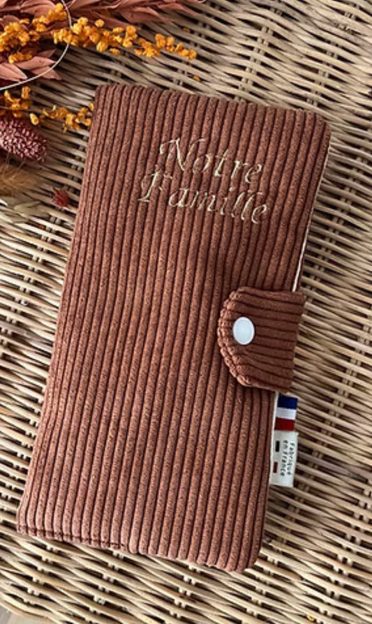 Protège livret de famille personnalisable